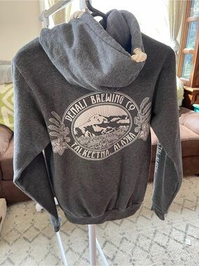 Women’s Charcoal Hoodie Sweatshirt
